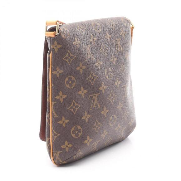 LOUIS VUITTON Brown Monogram Leather Shoulder Bag - Picture 2 of 10
